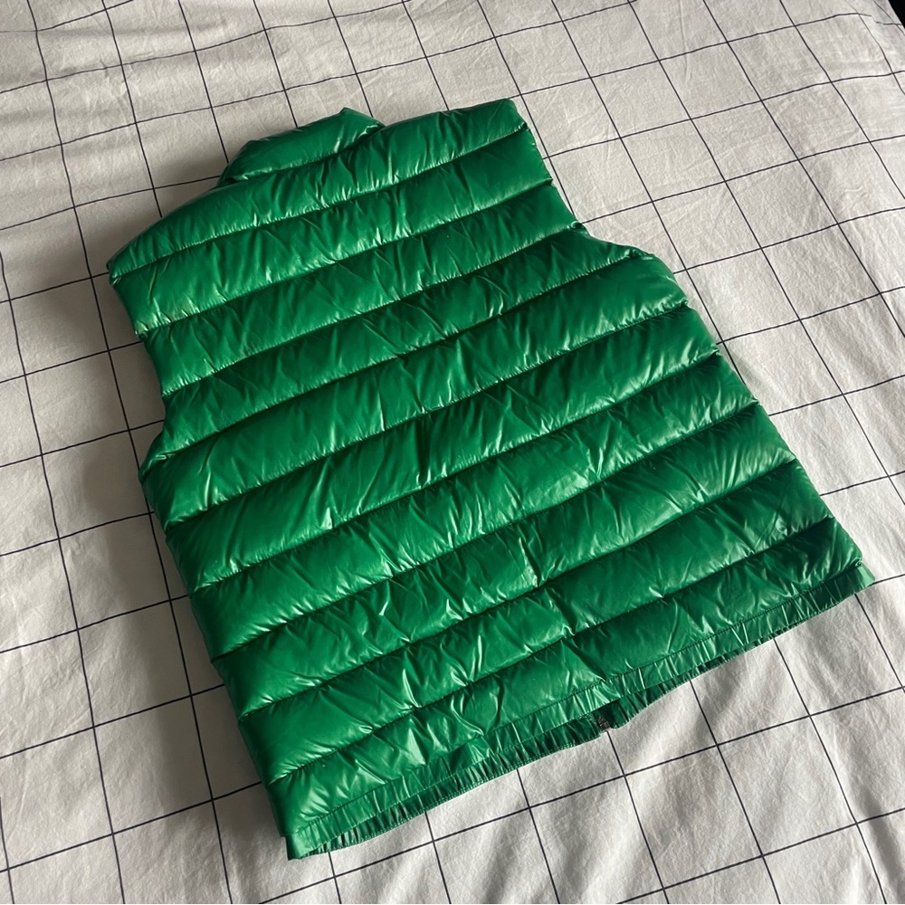 Green Down Vest (from a boutique in Korea) - Small - Picture 3 of 4